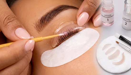 Rehaussement De Cils Coréen et teinture